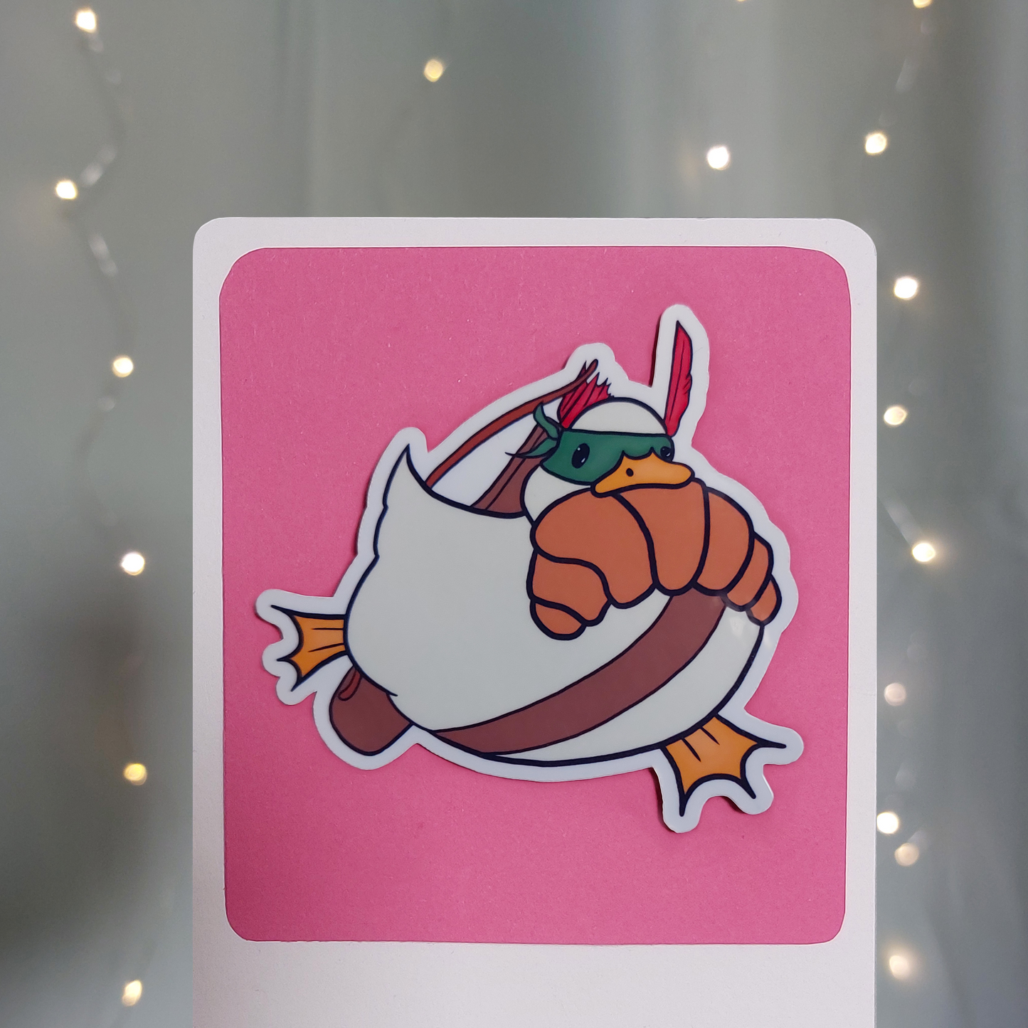 Robin Duck – Sticker 🦆🥐🏹