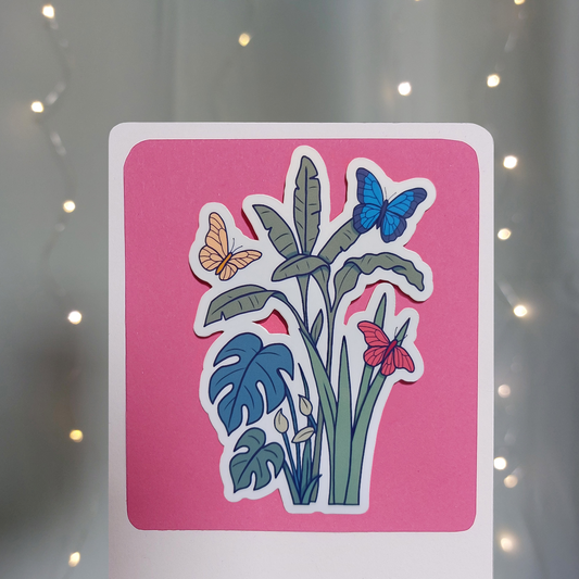 Schmetterlingsgarten - Sticker 🦋✨🌿
