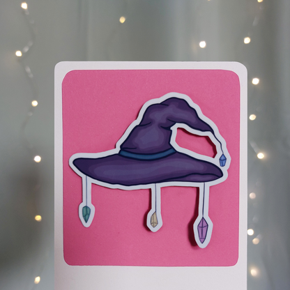 The Whisper Hat – Sticker ✨🔮