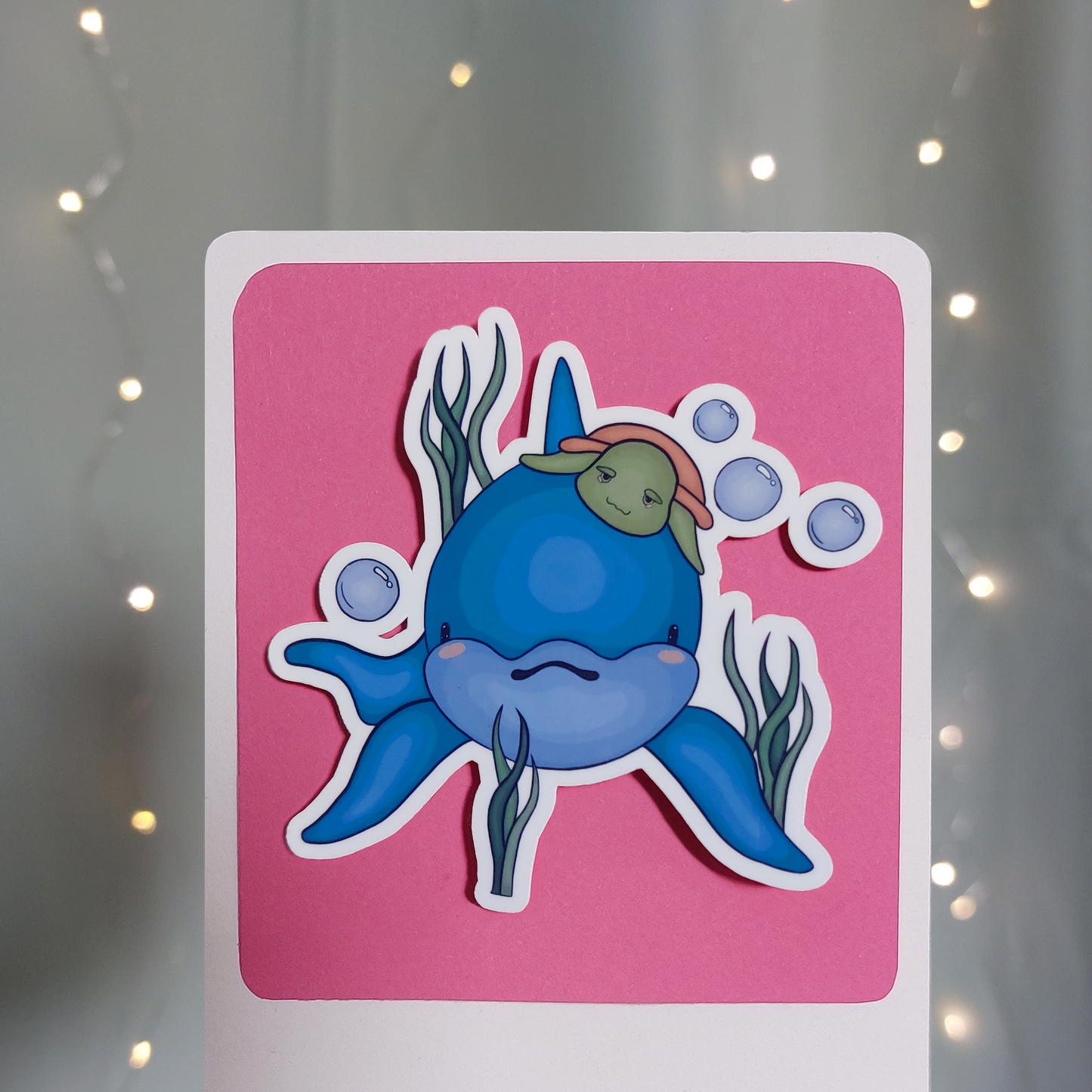 Nalu & Krötos – Sticker 🐬🐢✨