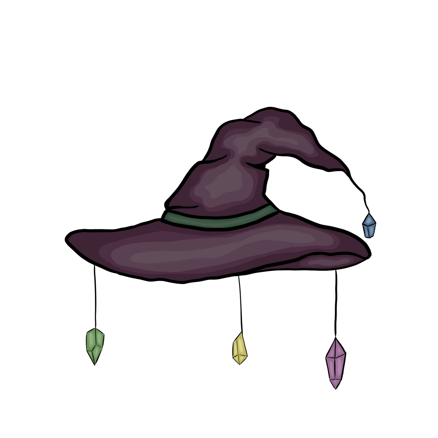 The Whisper Hat – Sticker ✨🔮