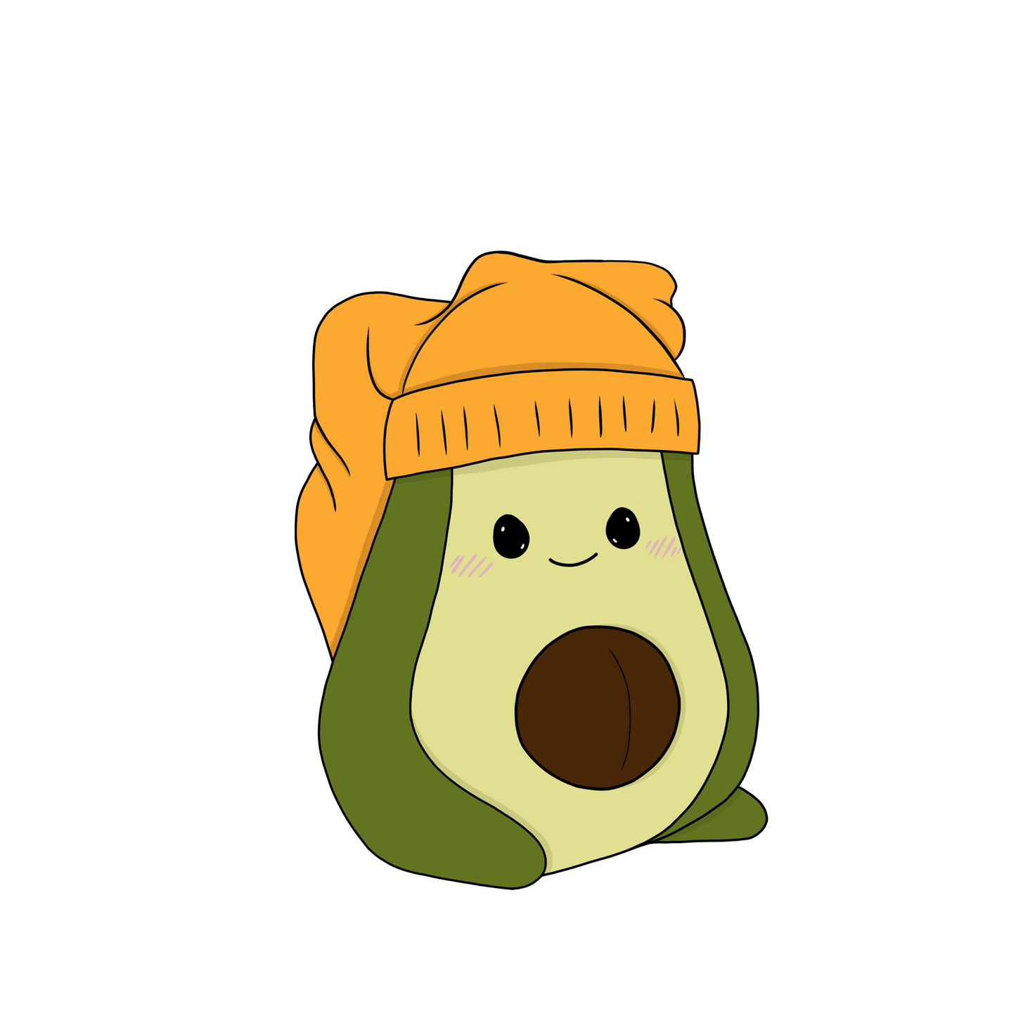 Hüt Avocado - Sticker 🥑🧦