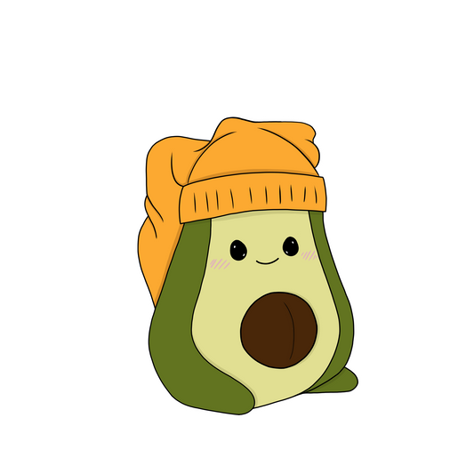 Hüt Avocado - Sticker 🥑🧦