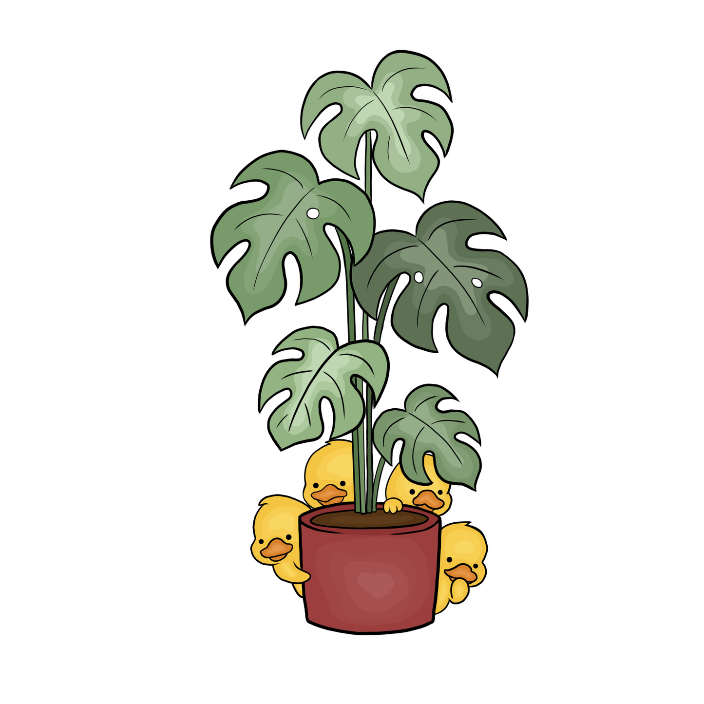 The Shadow Beaks – Sticker 🦆 🌿